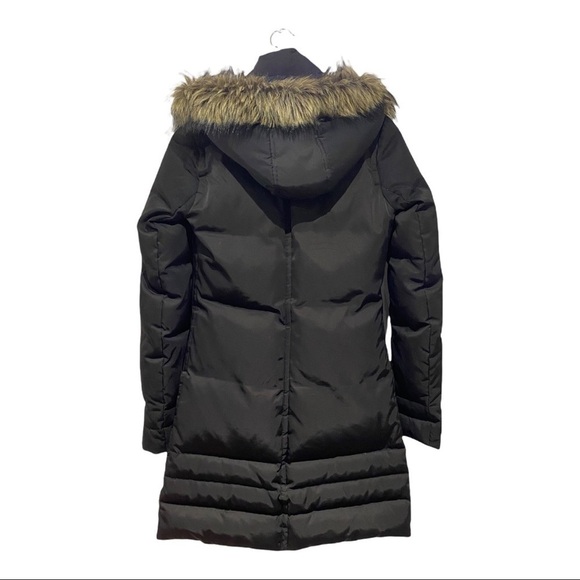 Soia & Kyo long black parka puffer - Picture 2 of 8